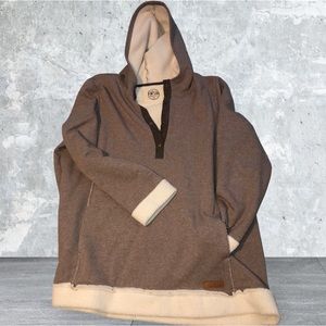 MarleyLilly 2xl women’s very soft fleece hooded pullover w/100% cotton lining.